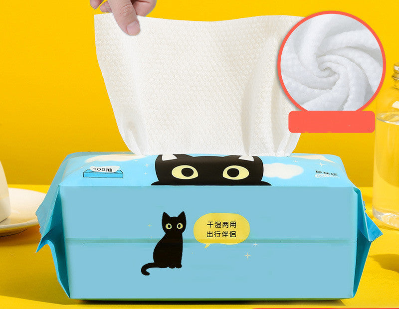 Health & Beauty - Removable Soft Towel Roll Makeup Remover Towel
