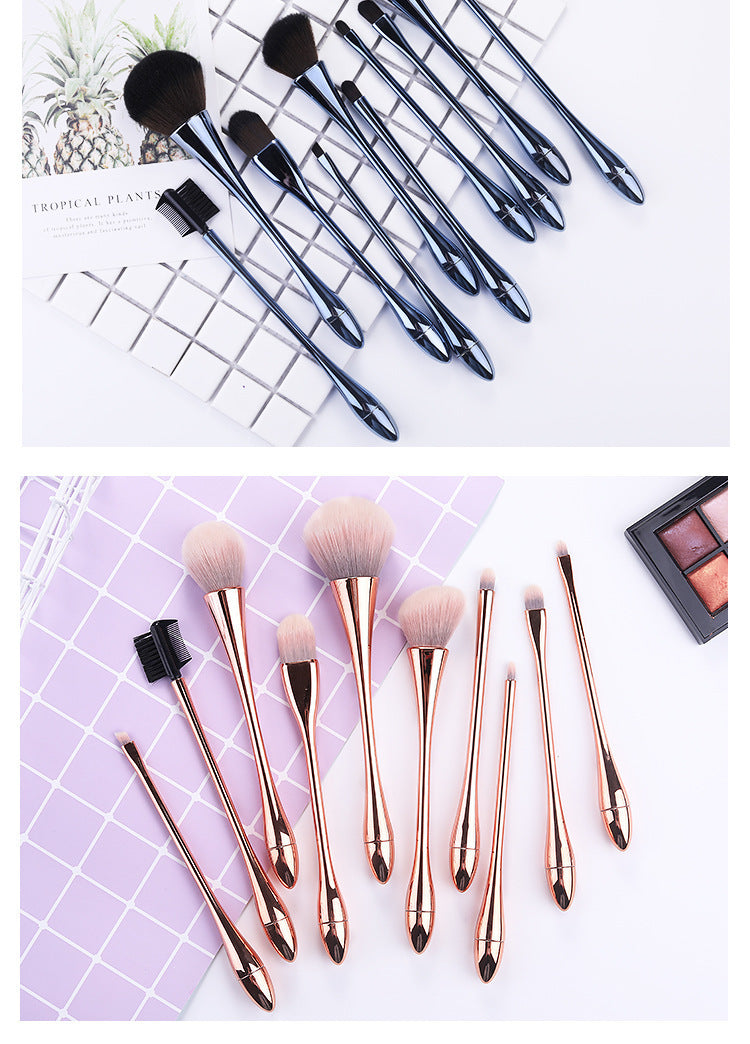 Health & Beauty - Small waist makeup brush set