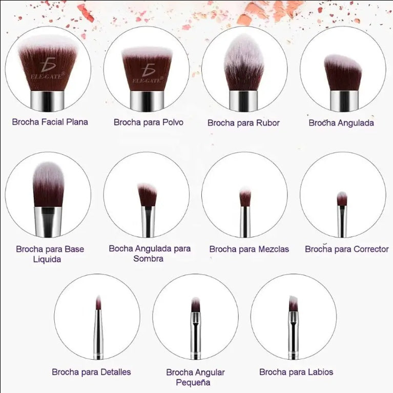 Health & Beauty - Organic And Eco-Friendly Makeup Brushes - High Quality Professional Kit