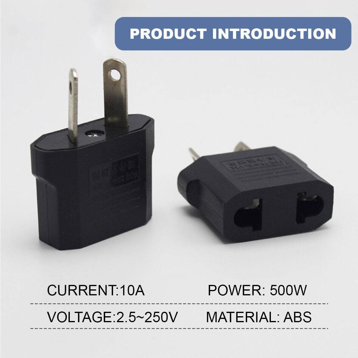 Electronic - Travel - 2x US Travel Adapter To Australia AC Power Plug