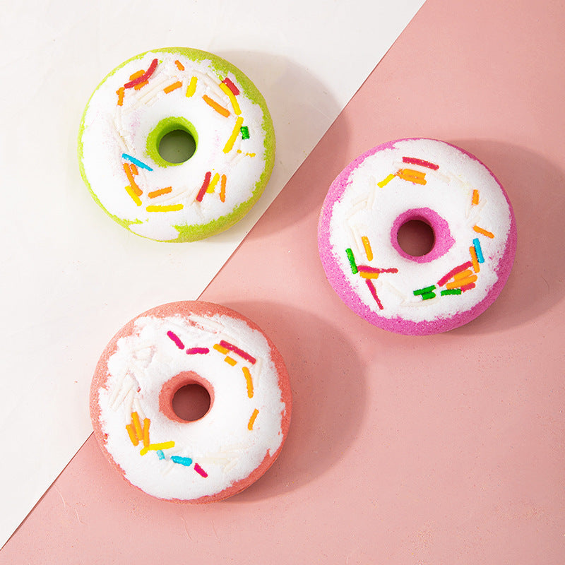 Health & Beauty - Explosion Aromatherapy Dried Flower Bath Bomb Donut