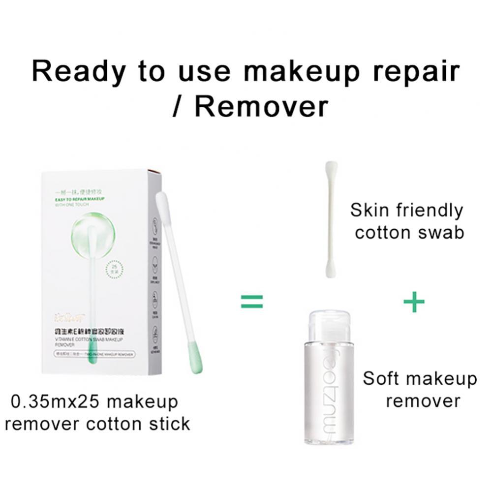 Health & Beauty - Correction Liquid Makeup Remover Cotton Swab