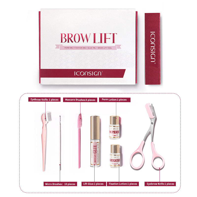 Health & Beauty -  ICONSIGN Professional DIY Brow Lamination Eyebrow Kit 45-60 Days for Home Use