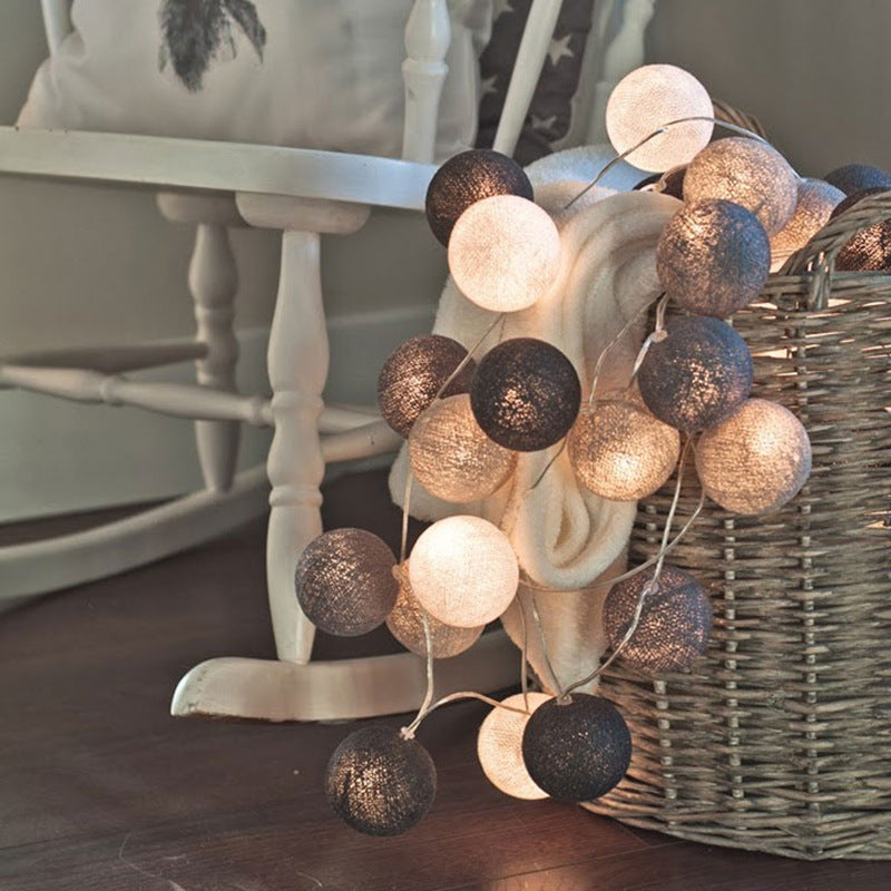 Electronic - Home - LED cotton ball lights