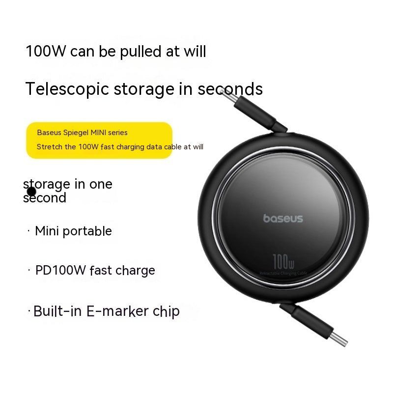 Electronic - Phone - Data Cable 100W Charging Cable 6A Fast Charging