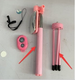 Electronic - Phone - New Selfie Stick Tripod With Bluetooth-compatible Remote Control