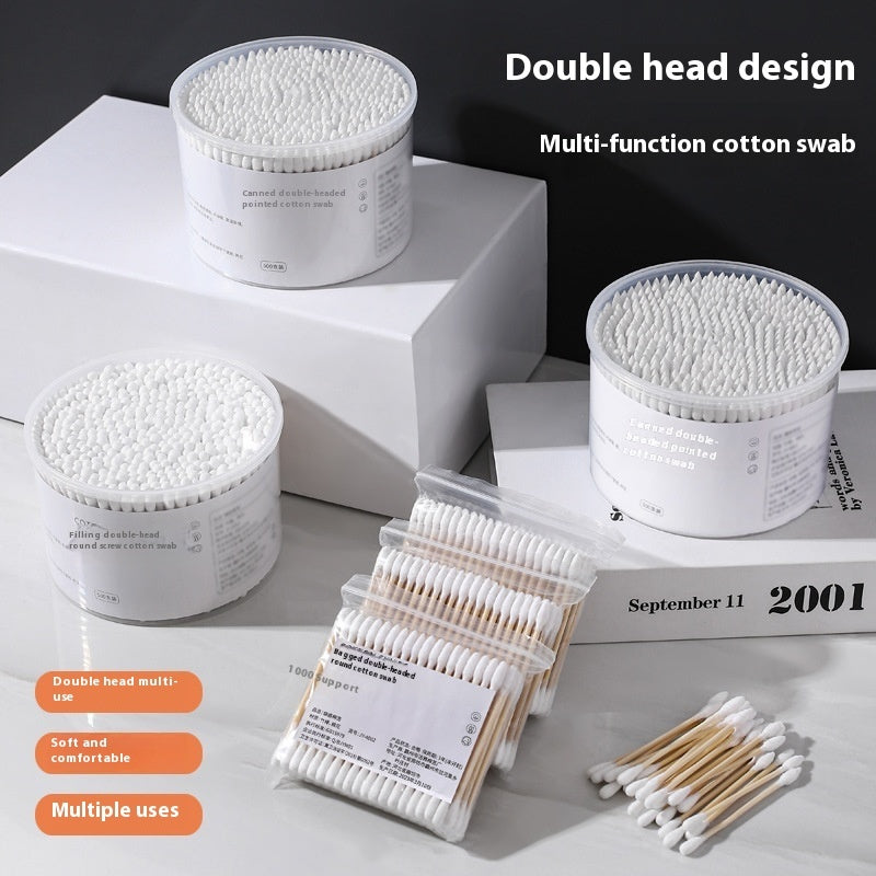 Health & Beauty - Boxed Double Ended Cotton Swabs Disposable