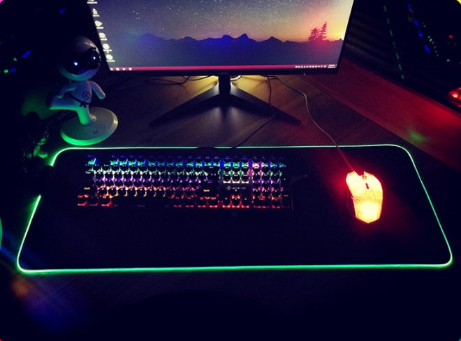 Electronic - Office - RGB Mouse Pad Luminous LED