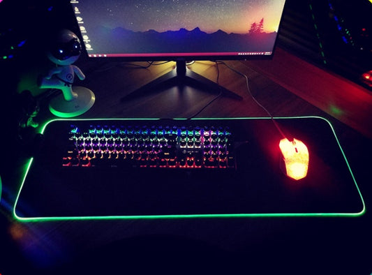 Electronic - Office - RGB Mouse Pad Luminous LED