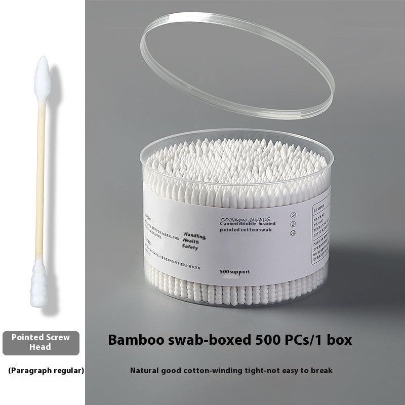 Health & Beauty - Boxed Double Ended Cotton Swabs Disposable
