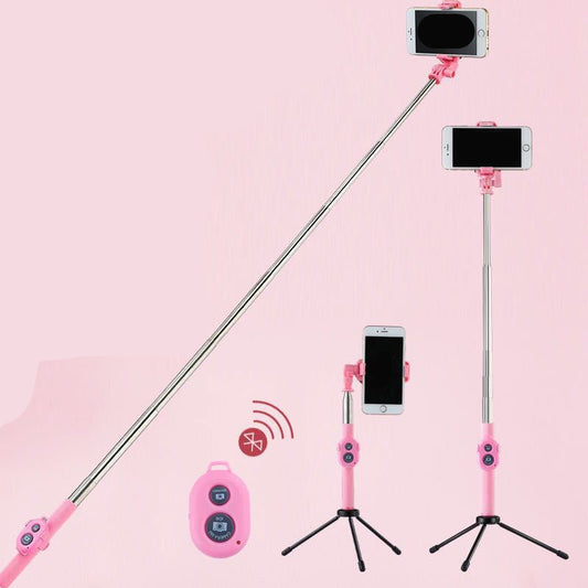 Electronic - Phone - New Selfie Stick Tripod With Bluetooth-compatible Remote Control