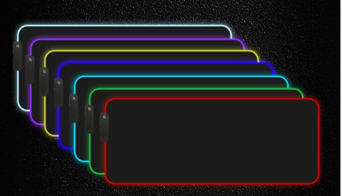 Electronic - Office - RGB Mouse Pad Luminous LED