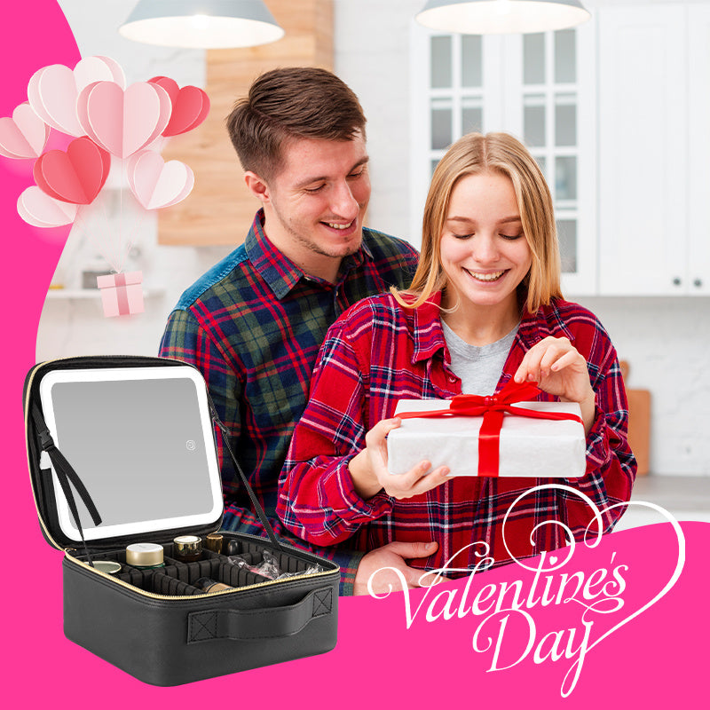 Health & Beauty - Makeup Case With Light Black