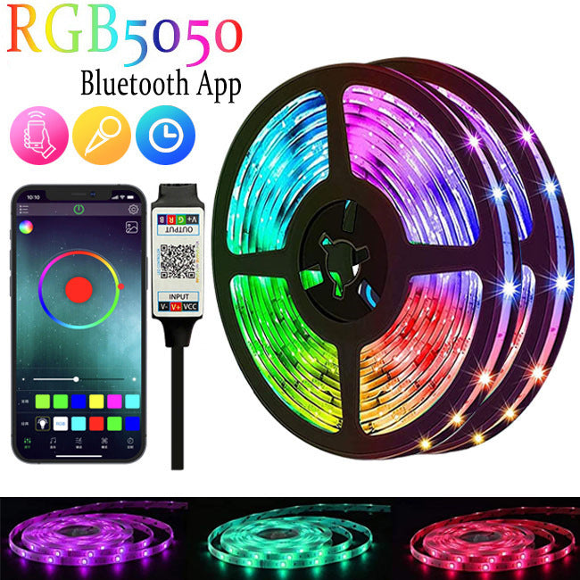 Electronic - Home - Remote Bluetooth LED Self-Adhesive Tape