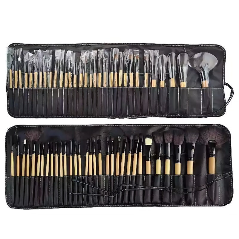 Health & Beauty - Portable 32-piece Makeup Brush Set