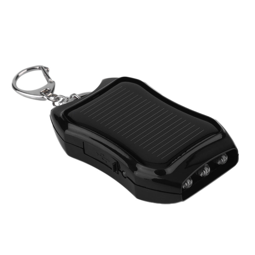 Electronic - Travel - Solar Mobile Phone Power Bank  Flashlight & Keychain