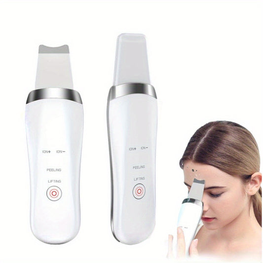 Health & Beauty - Electric Ultrasonic Skin Scrubber Face Spatula for Home