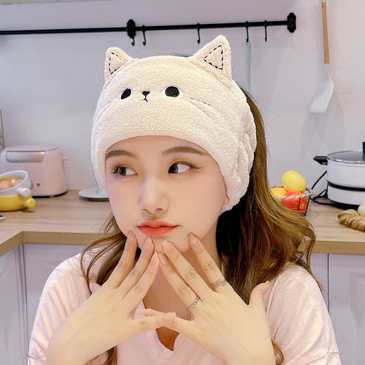Health & Beauty - Kitty Headband for Makeup Removal Hair Cover