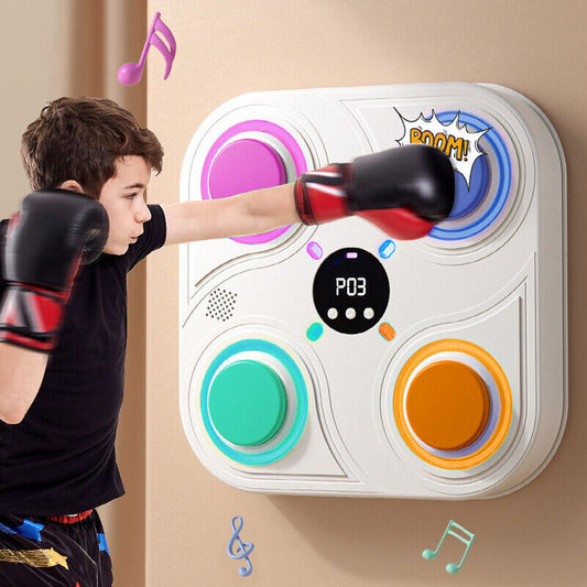 Electronic - Toy - Smart Boxing Music Machine Home Training Bluetooth with LED