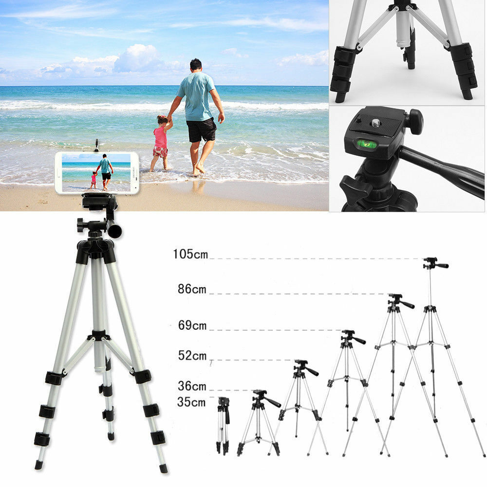Electronic - Phone - Professional Camera Tripod Stand Holder Mount For Cell Phone