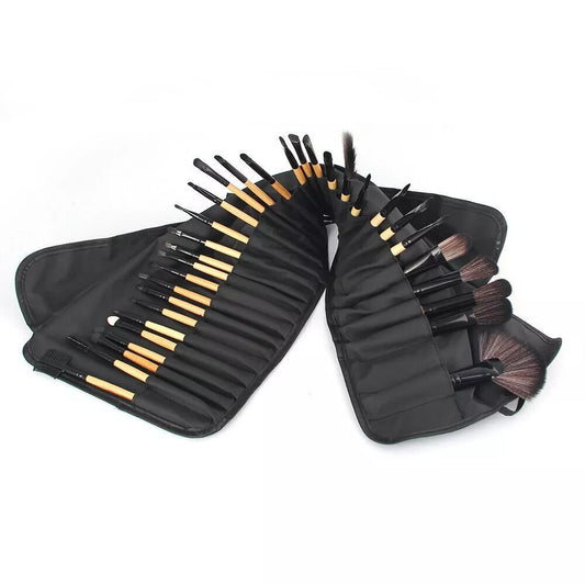 Health & Beauty - Portable 32-piece Makeup Brush Set