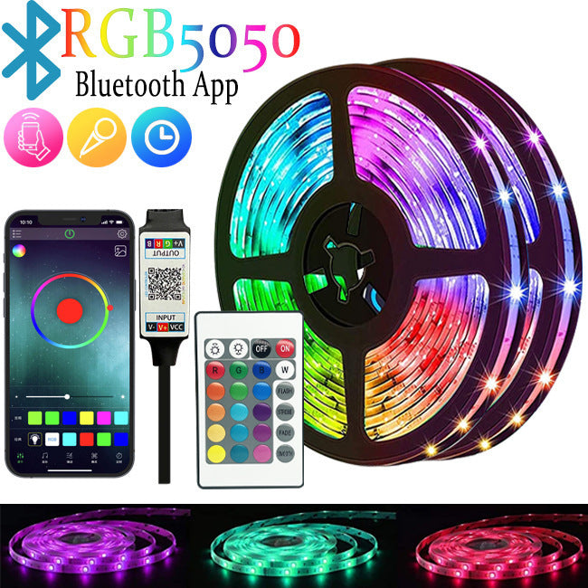Electronic - Home - Remote Bluetooth LED Self-Adhesive Tape