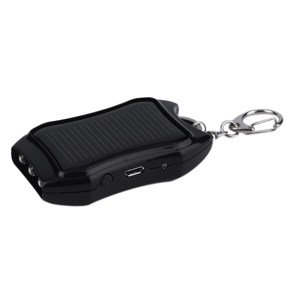 Electronic - Travel - Solar Mobile Phone Power Bank  Flashlight & Keychain