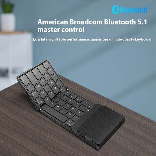 Electronic - Office - Portable Folding Bluetooth Keyboard for Tablets