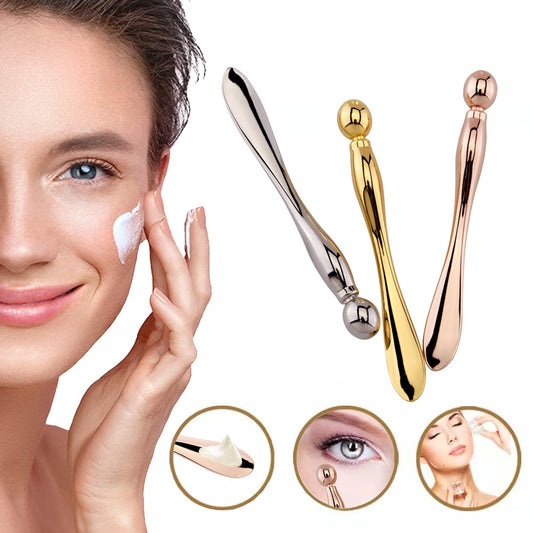 Health & Beauty - Eye Cream Stick Roller For Face Metal Spatula Eye Wand 10cm