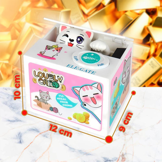 Electronic - Home - Cat Toy Piggy Bank For Stealing Coins