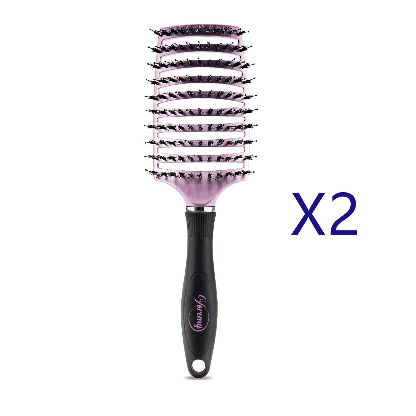 Health & Beauty - Hairbrush Anti Knot Brushy Haarborstel Women Detangler Hair Brush