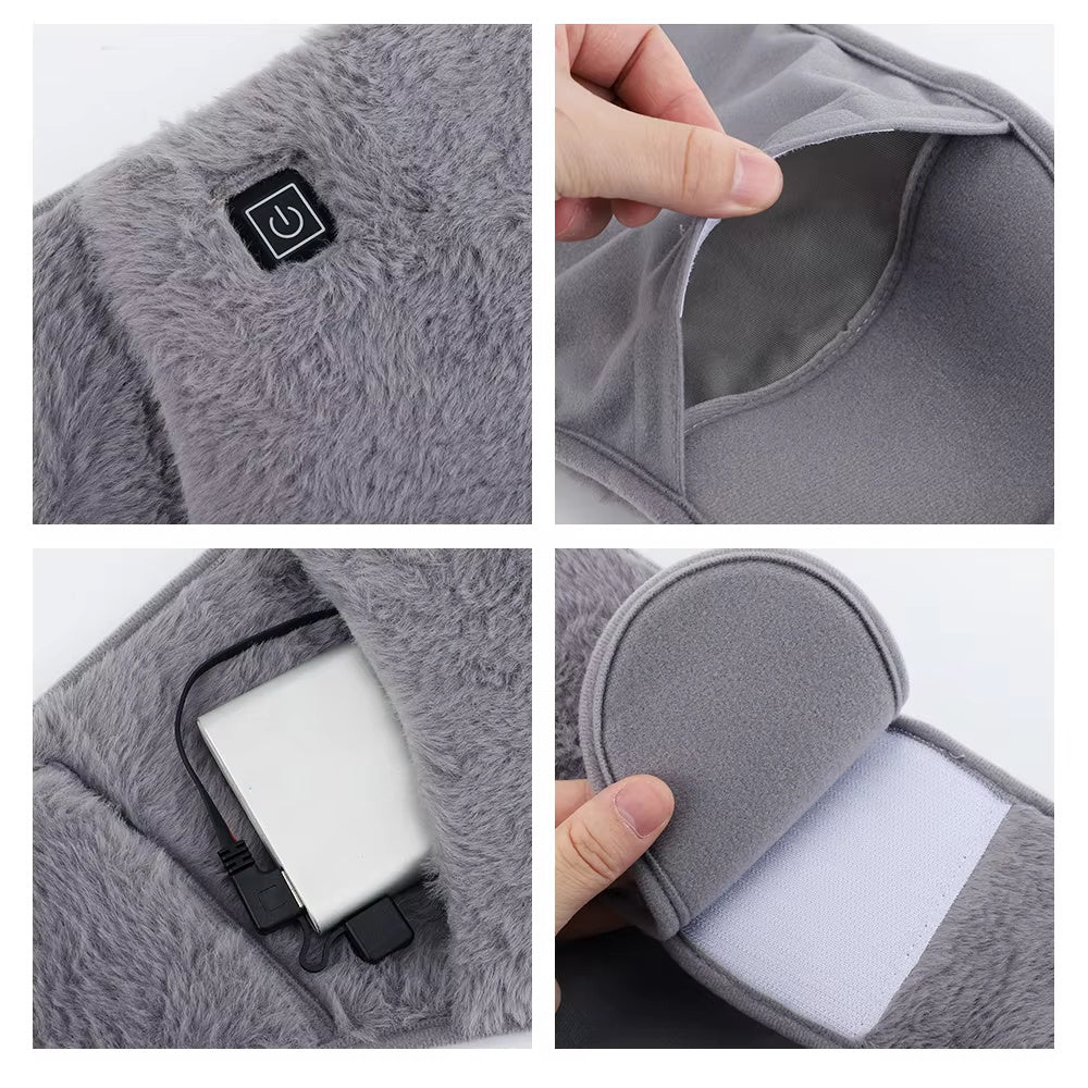 Electronic - Utility - USB Powered Heating Pad Waist Belt, with Hand Pockets, Temperature Control